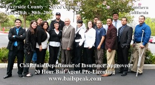 Riverside California Bail Pre Licensing Courses